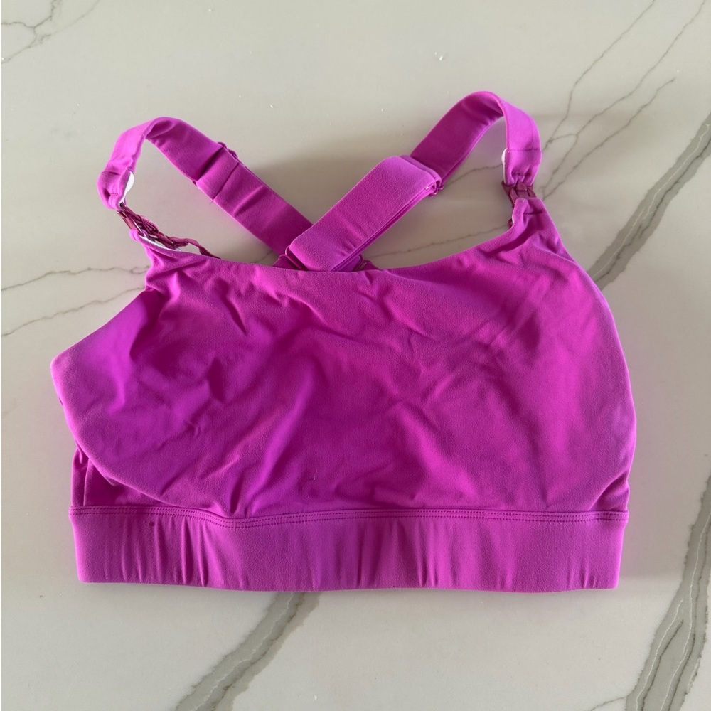 Women's Sports Bra in Vibrant Pink